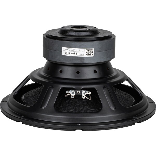 Main product image for GRS 12SW-4HE 12" Paper Cone Rubber Surround High Excursion Subwoofer 4 Ohm292-820